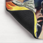 Schreiben des Sekretärs der Vintagen Führungskraft Mousepad (Ecke)