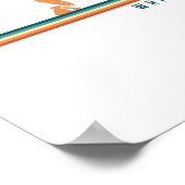 Schreiben eines Autors Poster (Ecke)