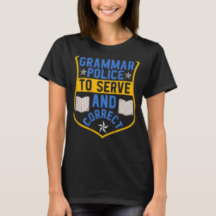 Schreiben eines Hintergrunddrucks für Autoren und T-Shirt