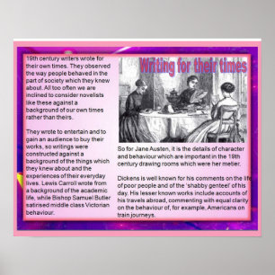 Schreiben für ihre Zeiten Poster