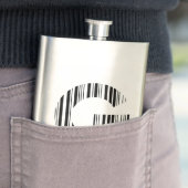 SCHREIBEN G BAR CODE Erstes erstes Barcode-Muster Flachmann (Beispiel)