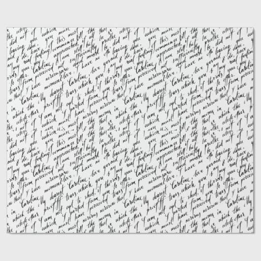 Schreiben Geschenkpapier (Flach)