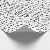 Schreiben Geschenkpapier (Ecke)