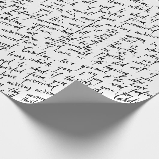 Schreiben Geschenkpapier (Ecke)