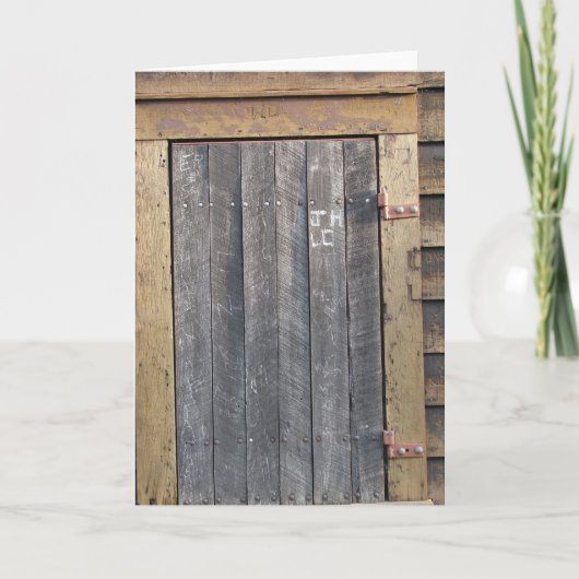 Schreiben im Fenster Karte (Vorderseite)