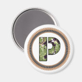 Schreiben im militärischen Stil Magnet (Vorderseite/Rückseite)