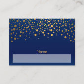 Schreiben in Platzkarte und Name (Vorderseite)