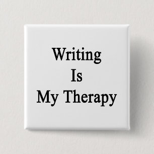 Schreiben ist meine Therapie Button