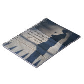 "Schreiben ist, wie ich sinnvoll" Notizbuch bin Notizblock (Linke Seite)