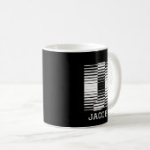SCHREIBEN J - ALPHABET NAME J KAFFEETASSE (VorderseiteRechts)