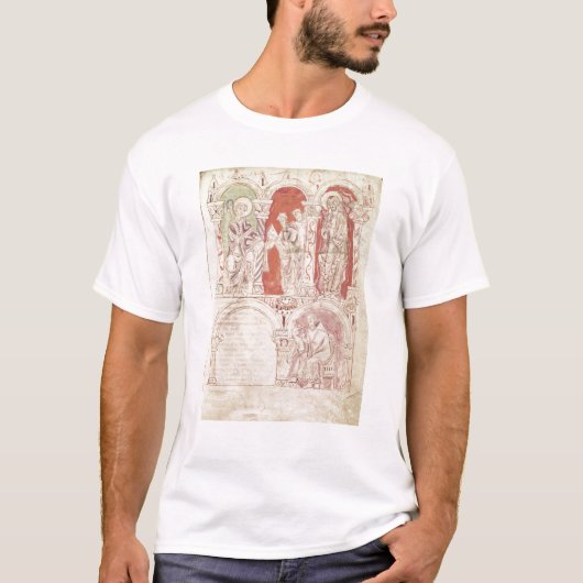 Schreiben Johannes Cassian und Mönch-Angebot T-Shirt (Vorderseite)