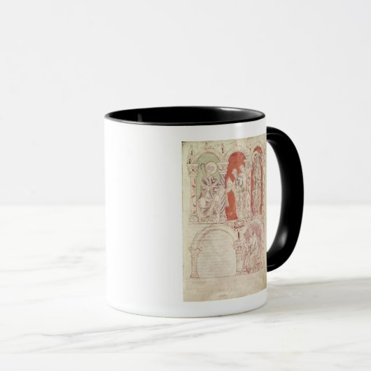 Schreiben Johannes Cassian und Mönch-Angebot Tasse (VorderseiteRechts)