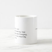 Schreiben Kaffeetasse (Mittel)