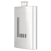 SCHREIBEN L BAR CODE Erstes erstes Barcode-Muster Flachmann (Links)