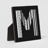 SCHREIBEN M BAR CODE Erstes erstes Barcode-Muster Fotoplatte (Vorderseite)
