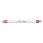 Schreiben mit einem Zweck Kugelschreiber (Vorderseite)