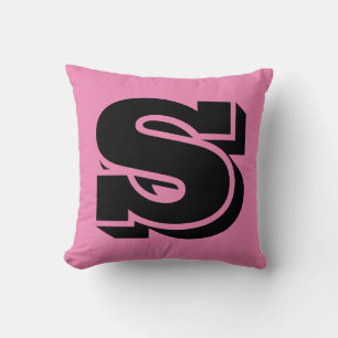 SCHREIBEN-MONOGRAMM-PINKPILLOW KISSEN
