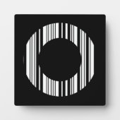 SCHREIBEN O BAR CODE Erste erste Barcode-Muster Fotoplatte (Vorderseite)