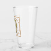 SCHREIBEN O MONOGRAM Schöne Hochzeit Neues Zuhause Glas (Links)