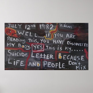 SCHREIBEN POSTER