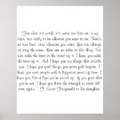 schreiben poster (Vorne)