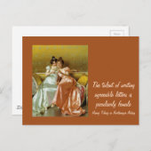 Schreiben Postkarte (Vorne/Hinten)