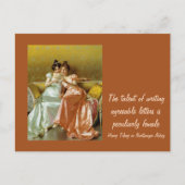 Schreiben Postkarte (Vorderseite)