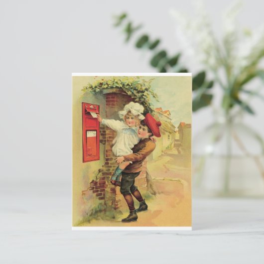 Schreiben Postkarte (Stehend Vorderseite)