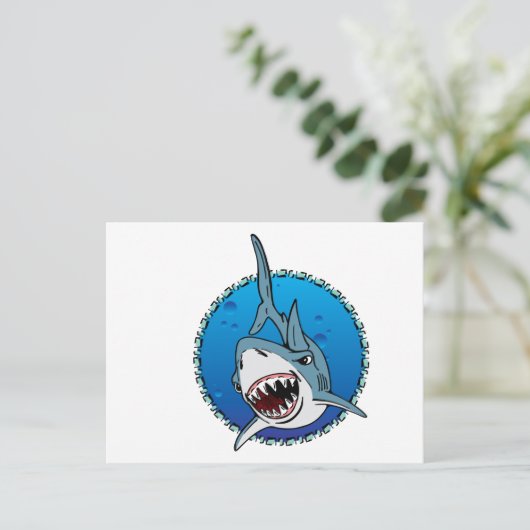 SCHREIBEN! POSTKARTE (Stehend Vorderseite)