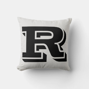 SCHREIBEN R MONOGRAM PILLOW KISSEN