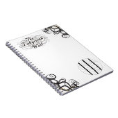 Schreiben Sie allen über es Notizbuch Notizblock (Rechte Seite)