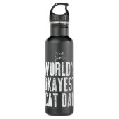 Schreiben Sie auf Braille Visuell behinderte Blind Edelstahlflasche (Vorderseite)