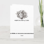 SCHREIBEN SIE BALD! KARTE (Rückseite)