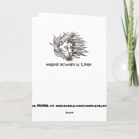 SCHREIBEN SIE BALD! KARTE (Rückseite)