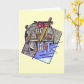 SCHREIBEN SIE BALD! KARTE (Gelbe Blume)