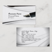 Schreiben Sie Beruf-Visitenkarte Visitenkarte (Vorne/Hinten)