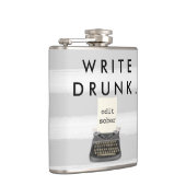 Schreiben Sie betrunkenes redigieren nüchterne Flachmann (Rechts)