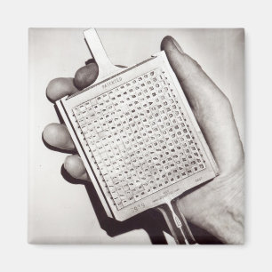 Schreiben Sie Blöcke Magnet