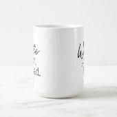 Schreiben Sie das Buch, das Sie gewollt haben, um  Kaffeetasse (Mittel)