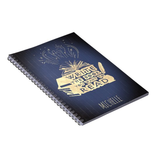 Schreiben Sie das Buch, das Sie gewollt haben, um  Notizblock (Rechte Seite)