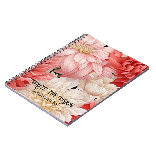 Schreiben Sie die Personalisierte Vision Notizblock (Linke Seite)