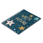 Schreiben Sie Ihr Future Motivierend Journal Notizblock (Linke Seite)