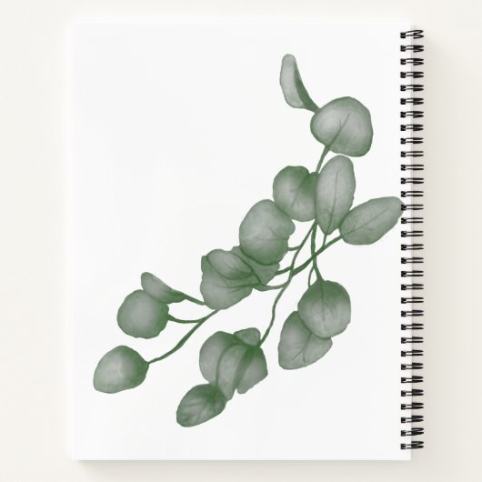 Schreiben Sie Ihr Vermächtnis: Spiral-Notebooks mi Notizblock (Rückseite)