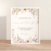 Schreiben Sie Ihre Anschrift Baby Dusche Adresse d Poster