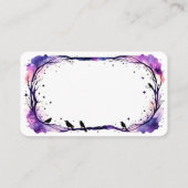 Schreiben Sie Ihre eigenen Oracle Tarot Cards Visitenkarte (Rückseite)