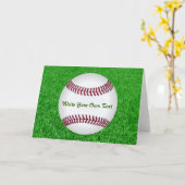 Schreiben Sie Ihren eigenen Text Karte (Gelbe Blume)