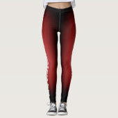 Schreiben Sie Ihren Namen - kundengerechte Leggings (Vorderseite)