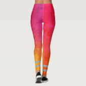 Schreiben Sie Ihren Text l Berufliche Performance- Leggings (Rückseite)