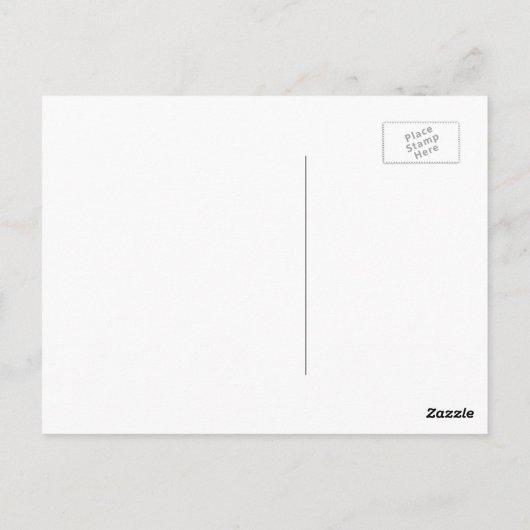 Schreiben Sie Ihren Vertreter Postkarte (Rückseite)