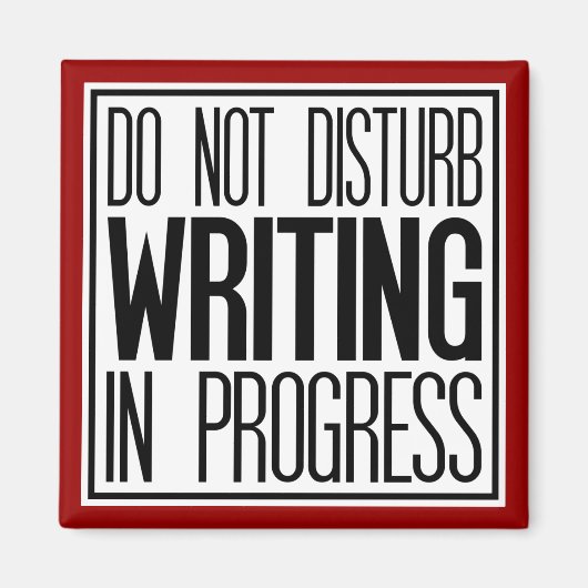 Schreiben Sie nicht im Fortschrittsmagazin Magnet (Vorne)